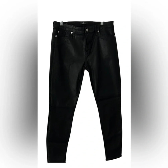 7 for all Mankind Blair Coated Ankle skinny jeans - Picture 1 of 9